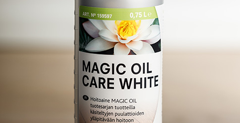 Pallmann Magic Oil Care White hoitoaine Puhdistusaineet