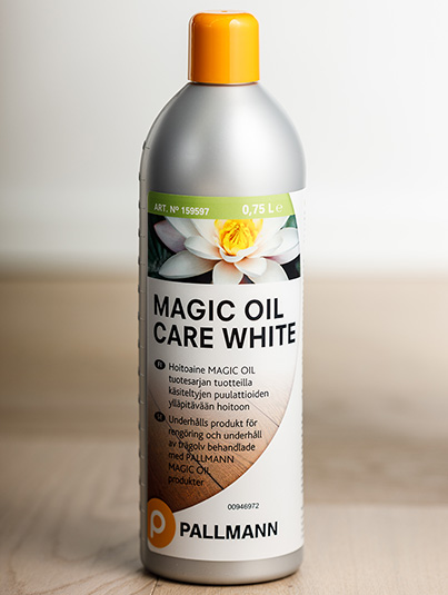Pallmann Magic Oil Care White hoitoaine Puhdistusaineet