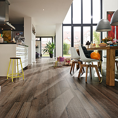 Meister Silent Touch Tammi Clay Grey 1-sauva PVC-Vapaa Vinyylilattia
