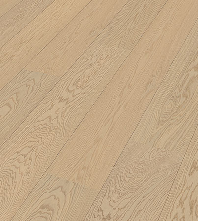 HARDER by Novafloor 270 mm Tammi Nordic White 1-sauva mattalakattu & harjattu tammilattia